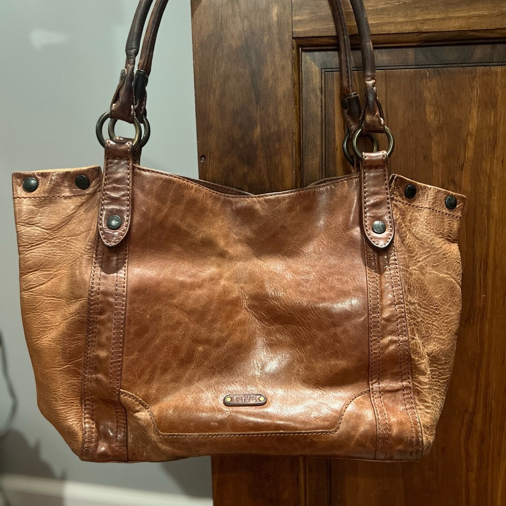 Frye Melissa brown shoulder bag
